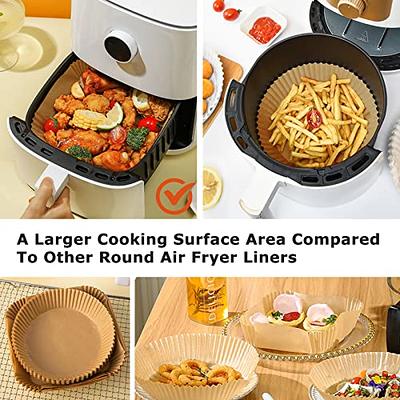 Air fryer liners, 6.3 inches 50PCS Air Fryer Paper Liners Air Fryer  Disposable Paper Liner Non-Stick, Oil-Proof, Water-Proof. Food Grade Baking  Paper for Roasting Microwave - Yahoo Shopping