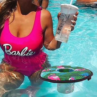 Floating Drink Holder with Lanyard, Floating Coaster Pool, Drink Cooler  Pool Accessories Fit Slim or Skinny Can and Cup,for Pool Party Water Fun -  Yahoo Shopping