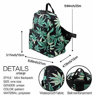  zhongningyifeng Backpack for Women Small, Mini Nylon