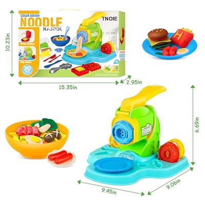  Color Dough Toys for Kid Kitchen Creations Little Chef Color  Dough Set Games : Toys & Games