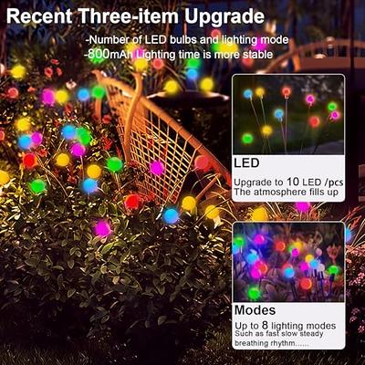 Rikuy Solar Christmas Lights Outdoor Decorations, Waterproof Solar Globe  Lights for Outside Decorative Steady Warm & 7 Color Changing for Christmas  Tree Yard Garden Pathway Party Decor, 5 Pack - Yahoo Shopping