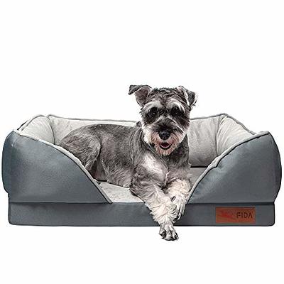 Dog Bed Orthopaedic Dog Bed for Medium and Small Dogs Waterproof and  Non-Slip Removable and Washable Oxford Cloth Base Comfortable Dog Bed  Various