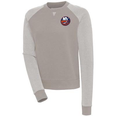 New England Patriots Antigua Flier Bunker Pullover Sweatshirt - Red