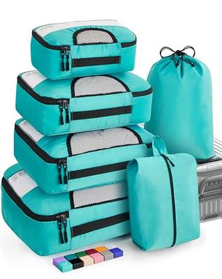 Veken 6 Set Packing Cubes for Suitcases, Travel Essentials for