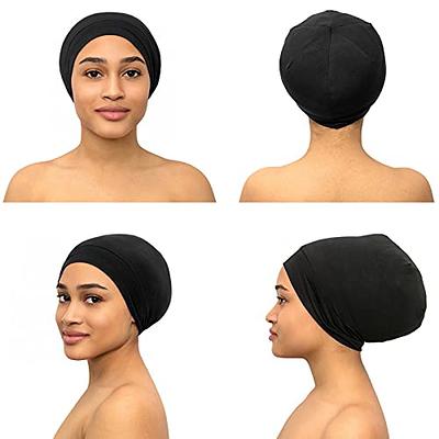 Satin Bonnet for Black Women, Silk Bonnet for Curly Hair Wraps for  Sleeping, Satin Scarf for Hair Wrapping at Night