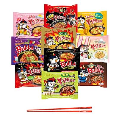 Samyang Spicy Chicken Hot Ramen Noodle Buldak Variety Pack - 9 Different  Flavors