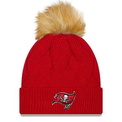 The Buccaneers NFL Beanie with Faux Fur Pom