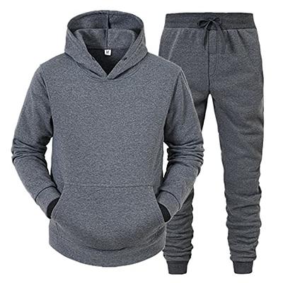 Baggy Tracksuits for Men Long Sleeve Pullover Hoodies Joggers Sports Sets  Casual Loose Fit Comfy Autumn Winter Sweatsuits : : Clothing,  Shoes