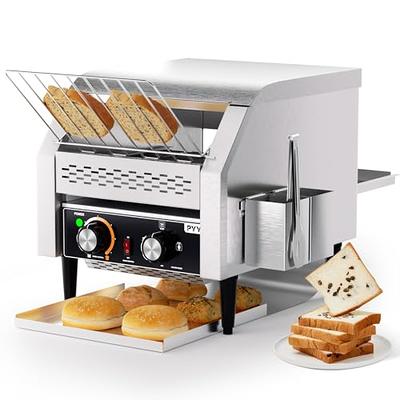  Commercial Bread Slicer,370W Electric Toast Bread