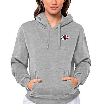 Women's Super Bowl LVII Antigua Orange Victory Pullover Sweatshirt