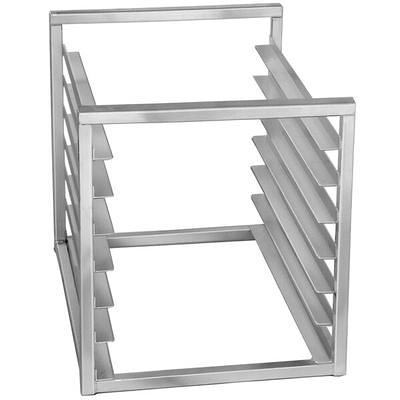 Wall Mounted Sheet Bun Pan Rack With 5 Pans 21 x 13 x 18