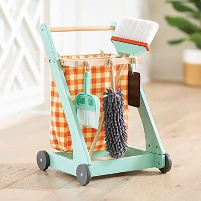 Oh So Fun! Cleaning Cart – Kids Cleaning Set Includes Kid Size Broom &  Other Cleaning Toys for Kids 3 & Up - Yahoo Shopping