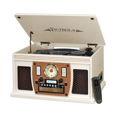 Victrola 50's Retro Bluetooth Record Player & Multimedia Center