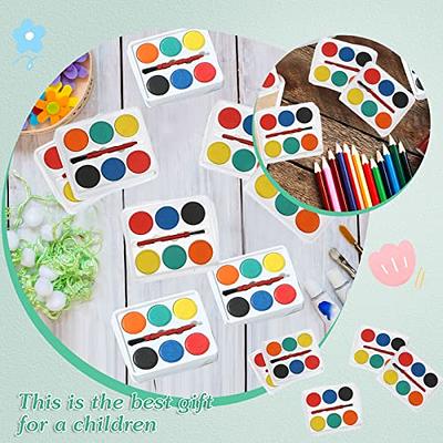 144 Pcs Watercolor Paint Set for Kids Bulk Mini Paint Set Washable