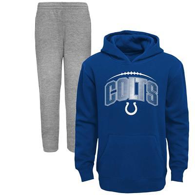 Indianapolis Colts Big & Tall Pullover Hoodie - Royal/White