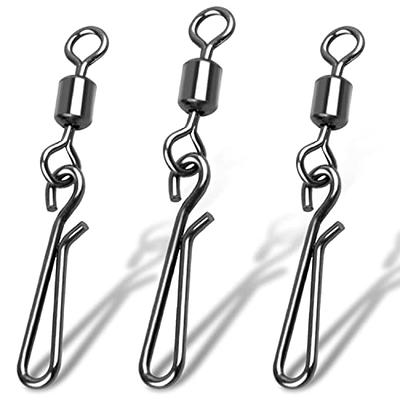 10pcs Fishing Trotline Clips Long Line Clips 2'' Stainless Steel