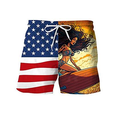 Swim Trunks for Men Embarrassing Loose-fitting Quick-drying Men Swimming  Trunks Boxer Suit Beach Pants