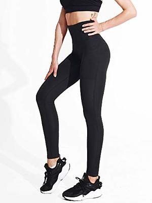 Buy TNNZEET 3 Pack Plus Size Capri Leggings for Women, High Waisted Black  Workout Yoga Leggings 2X 3X 4X, A-white, L-XL at