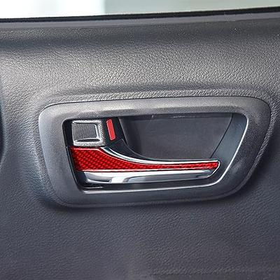 RUIANTE Compatible with Carbon Fiber Car Door Inner Stripe Cover