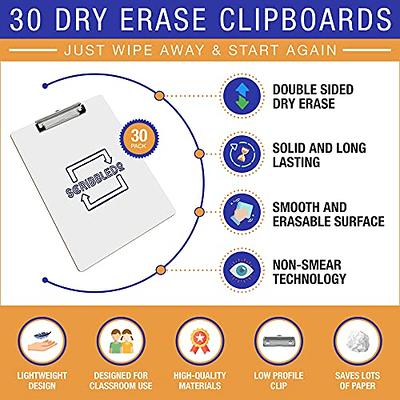 Dry Erase Clipboards 9x12