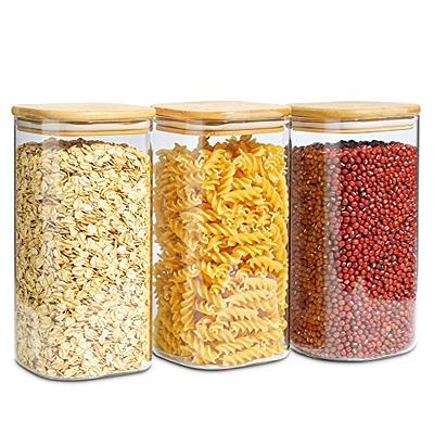 Glass Sealed Jar Amber Flower Lid Food Grade Nut Coffee Bean Bottle  Organizer Tea Cans Large-capacity Kitchen Storage Container