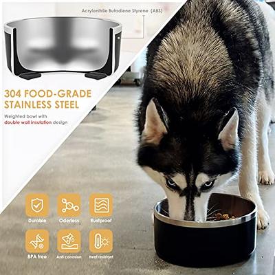 PEDAY peday large dog water bowl 304 stainless steel extra large