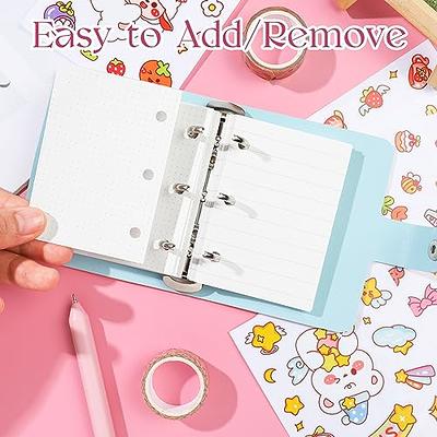 100 Sheets Kawaii Journal Notebook Loose-leaf Binder Bear Planner