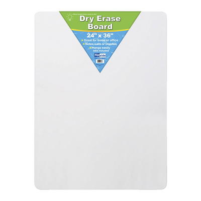 23 x 32 Black Framed Magnetic Wet Erase Board by B2C®