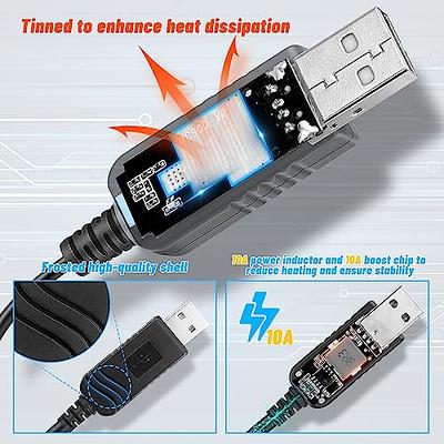 FARSENSE USB DC 5V to 12V Step Up Power Cable(3ft), USB to DC 12V Adapter  with DC Jack 5.5 x 2.5mm(3.5 x 1.35mm), USB Boost Converter Supports LED  Indicator - Yahoo Shopping