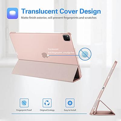  ProCase Cover for iPad Pro 11 Inch Case 2022/2021/2020/2018,  Slim Stand Hard Back Shell Smart Cover for iPad Pro 11 4th Generation 2022  / 3rd Gen 2021/ 2nd Gen 2020 / 1st Gen 2018 -Black : Electronics