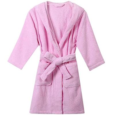 GIRLS HOODED TOWEL ROBE