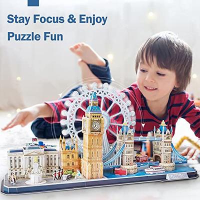 3D Puzzles for Kids Ages 8-10 Arts Crafts for Kids Ages 8-12 Pairs Cityline  3D Architecture Crafts for Girls Ages 8-12 - AliExpress