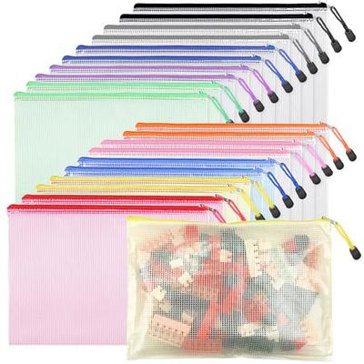 ZUFECY 14 Pcs Mesh Zipper Pouch, Puzzles & Board Games Organizing Bag,  13.5x 9.5 File Storage Bag, Letter Size A4 Size Travel Bags for Office  Supplies Travel Accessories Makeups - Yahoo Shopping