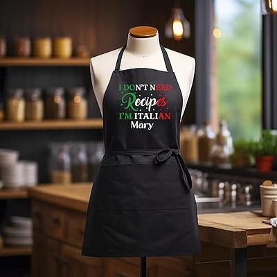 Funny Cooking Apron I Have No Idea What I'm Doing, Black BBQ Aprons, Two  Pockets, Fully Adjustable