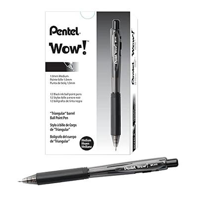 Callisto Soft-Grip Retractable Ballpoint Pens, Medium Point, 1.0