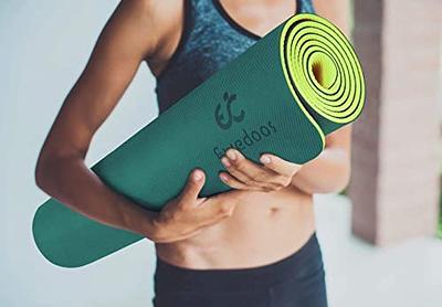 Gruper Yoga Mat Thick Non Slip Gym Mat For Exercise Fitness Pilate Workout  Mat