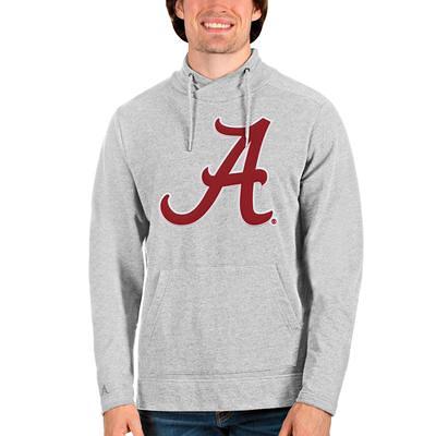 Women's Pressbox Black Alabama Crimson Tide Comfy Cord Vintage Wash Basic  Arch Pullover Sweatshirt