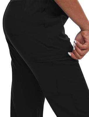 Black Medical Scrub Pant - L / Black