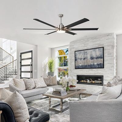 Brushed Chrome Ceiling Fan