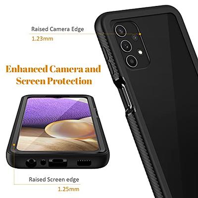 SURITCH for Samsung Galaxy A14 5G Case, [Built-in Anti-Scratch Screen  Protector] 360° Full Body Protection Shockproof Rugged Bumper Phone Cover  for