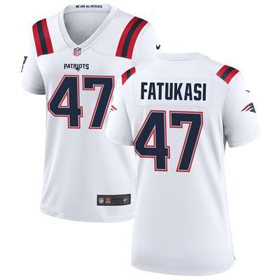 Olakunle Fatukasi Women's Nike Los Angeles Rams Bone Custom Game Jersey