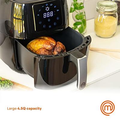 Moosoo 2 Quart Compact Air Fryer, 1200W New Small Air Fryer for Small Kitchens and Healthy Cooking