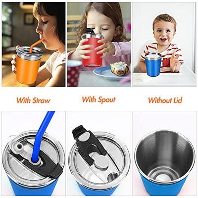 Kids Cups With Lids And Straws,leak Proof Toddler Sippy Cups For Kids