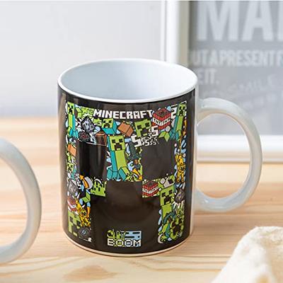 Zak Designs Minecraft Mug Unique Ceramic Coffee Cup Set, Can Coffee Mugs  with Comfortable Handle for Gamer Gifts, Dishwasher and Microwave Safe  (11.5 oz, 4-Piece Set) - Yahoo Shopping