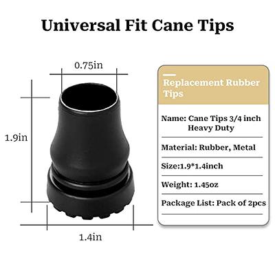 Practical Standing Cane Tip Brass Cane Tip Crutch Foot Pad for