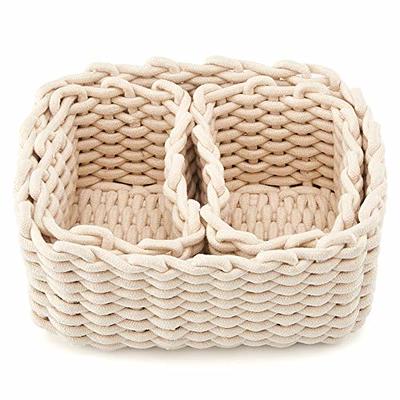 Storage Organization Baby, Cotton Storage Basket Set