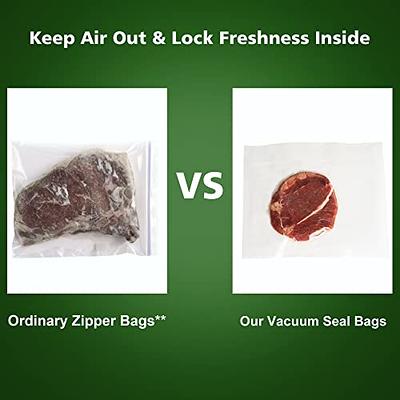 Foodsaver Reusable Quart Vacuum Zipper Bags - For Use With Foodsaver  Handheld Vacuum Sealers -10 Ct : Target