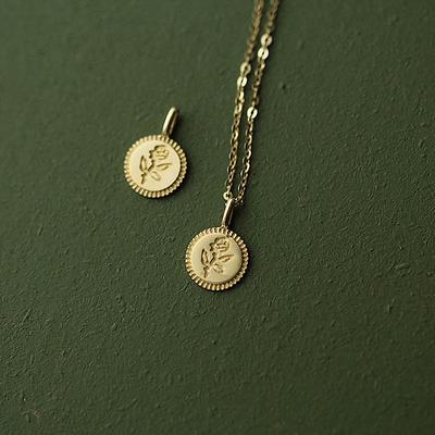 In the Details Gold Coin Necklace