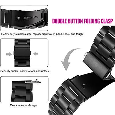  Universal Premium Stainless Steel Metal Buckle Watch