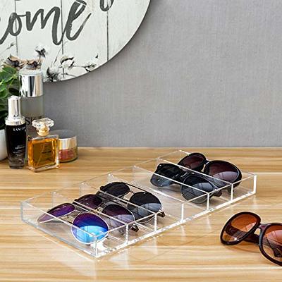 SUNGLASSES ORGANIZER SMALL Acrylic Riser Sunglass Display Stand $40.25 -  PicClick AU